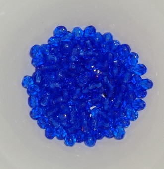 Cristale Bohemia rt 6mm albastru safir transparent (30050) - 50buc