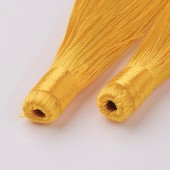 Ciucure nylon galben-auriu 12x1cm (1buc)