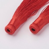 Ciucure nylon rosu 12x1cm (1buc)