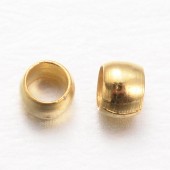 Crimps auriu deschis 2x1mm - 10gr (cca 1.000buc)