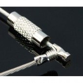 Baza colier fix MIX siliconat, 45cm lungime, cu inchizatoare filet - 20buc (p. promo)