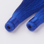 Ciucure nylon albastru cerneala 12x1cm (1buc)