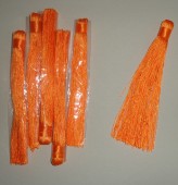 Ciucure nylon portocaliu 12x1cm (1buc)