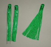 Ciucure nylon verde crud deschis 12x1cm (1buc)