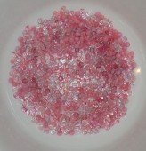 Margele sticla Cehia rotunde 3mm MIX rose - cca 100buc