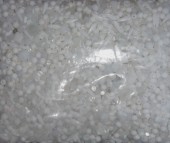 Mix margele sticla Cehia ALBE (opac si transparent) - 50gr